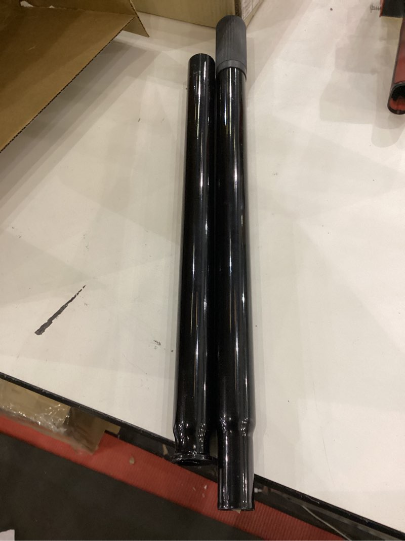These appear to be black anodized motorcycle or dirt bike fork tubes.  