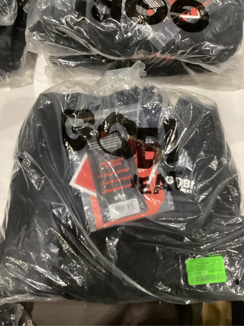 Condition photo showing Good Condition for Sahara II Men’s Heated Jacket - 10 hrs of Heat | 3 Heat Zones | Battery & Charger | Machine Washable | All Day Warmth Medium Onyx
