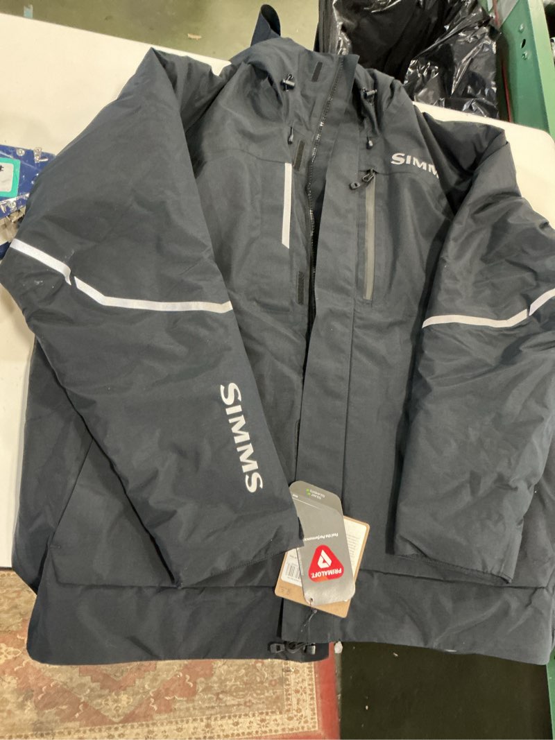 Condition photo showing New/Like New for Simms mens Challenger Insulated Jacket X-Large Black