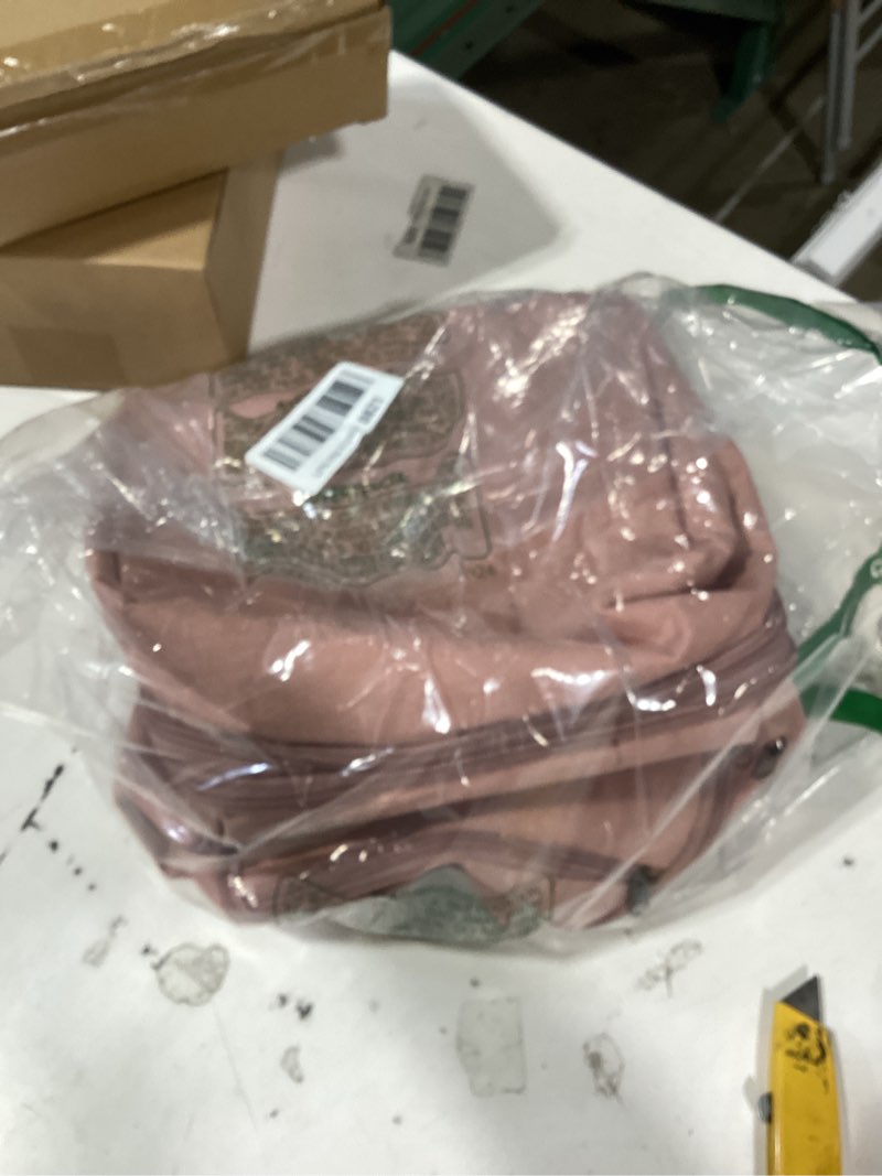 Condition photo showing New/Like New for ocklily pump bag, breast pump carrying bags with ice pack & waterproof mat, breast pump bag compatible with spectra s1 s2, pumping bags milk bottle cooler for work travel camping, pink