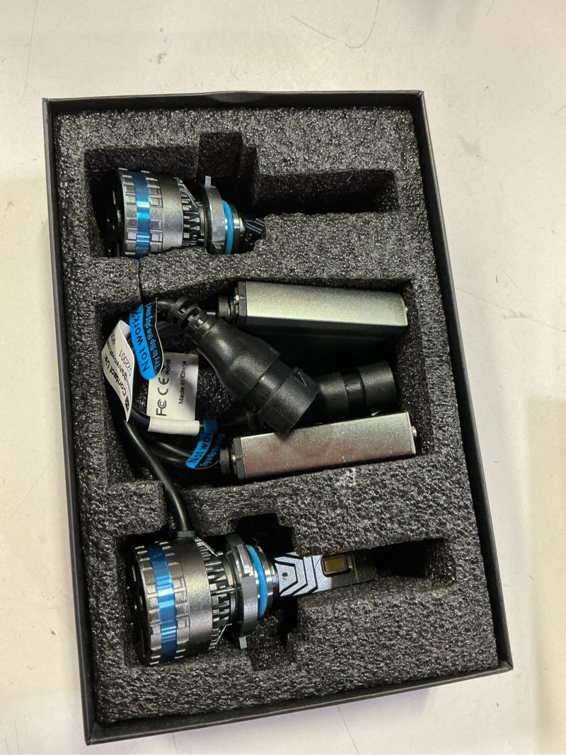 Condition photo showing Good Condition for FAHREN 9005/HB3 fog Bulbs, 80,000LM Ultra-Bright Light, 6500K Cool White, Plug & Play 1:1 Halogen Si