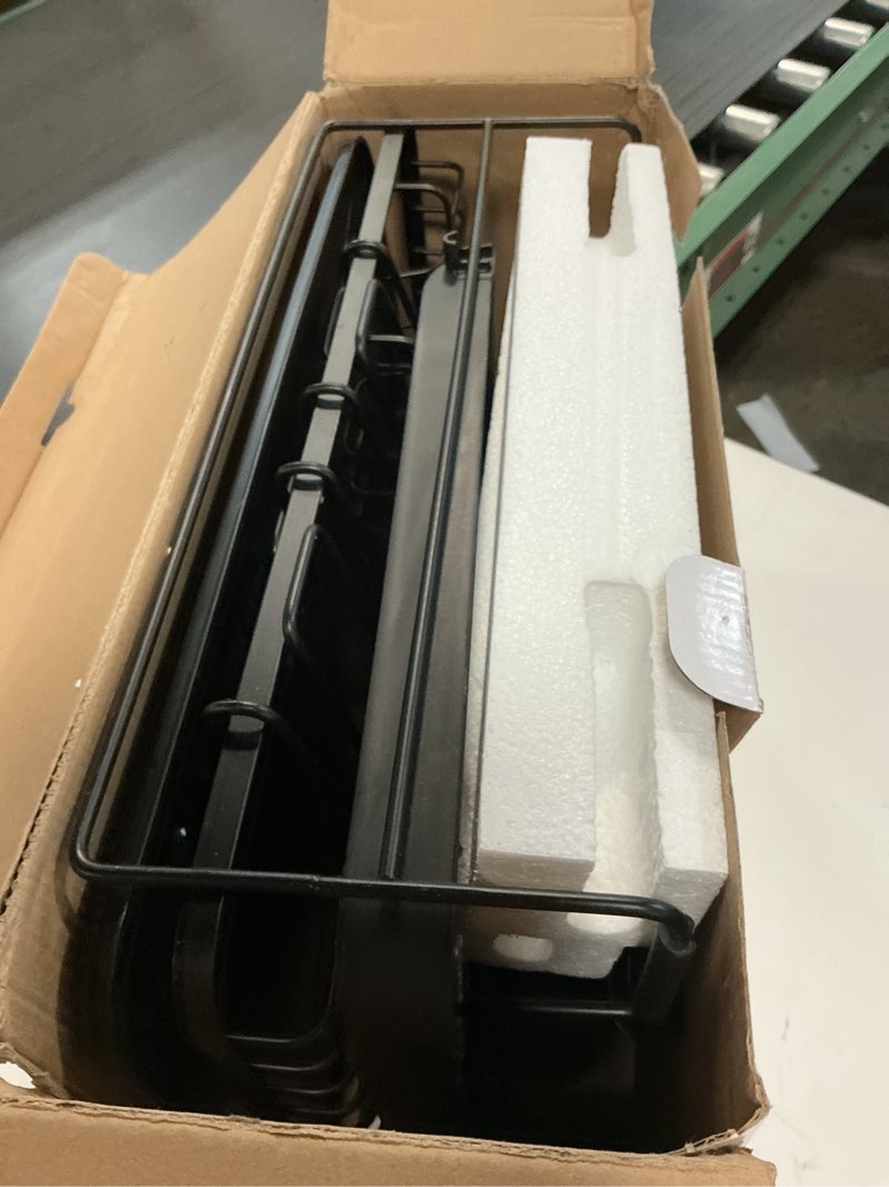 Condition photo showing Good Condition for Kitsure Large Dish Drying Rack - Extendable Dish Rack, Multifunctional Dish Rack for Kitchen Counter, Anti-Rust Dish Drainers with Cutlery & Cup Holders 19.2"-26.7" L x 12.9" W, Black Standard Black