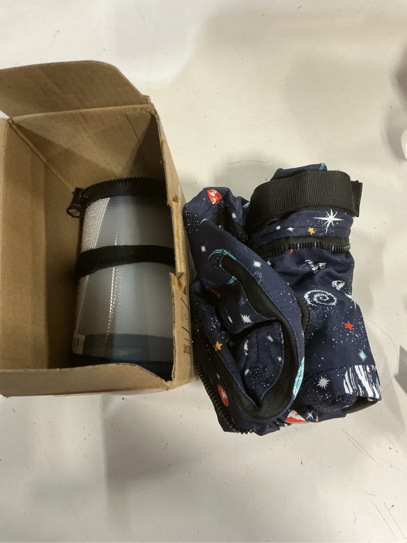 Condition photo showing Good Condition for elevated inflatable dog cone collar to stop licking, dog donut collar after surgery, soft pet cone alternative for small medium large dogs navy l(neck 12"-16")