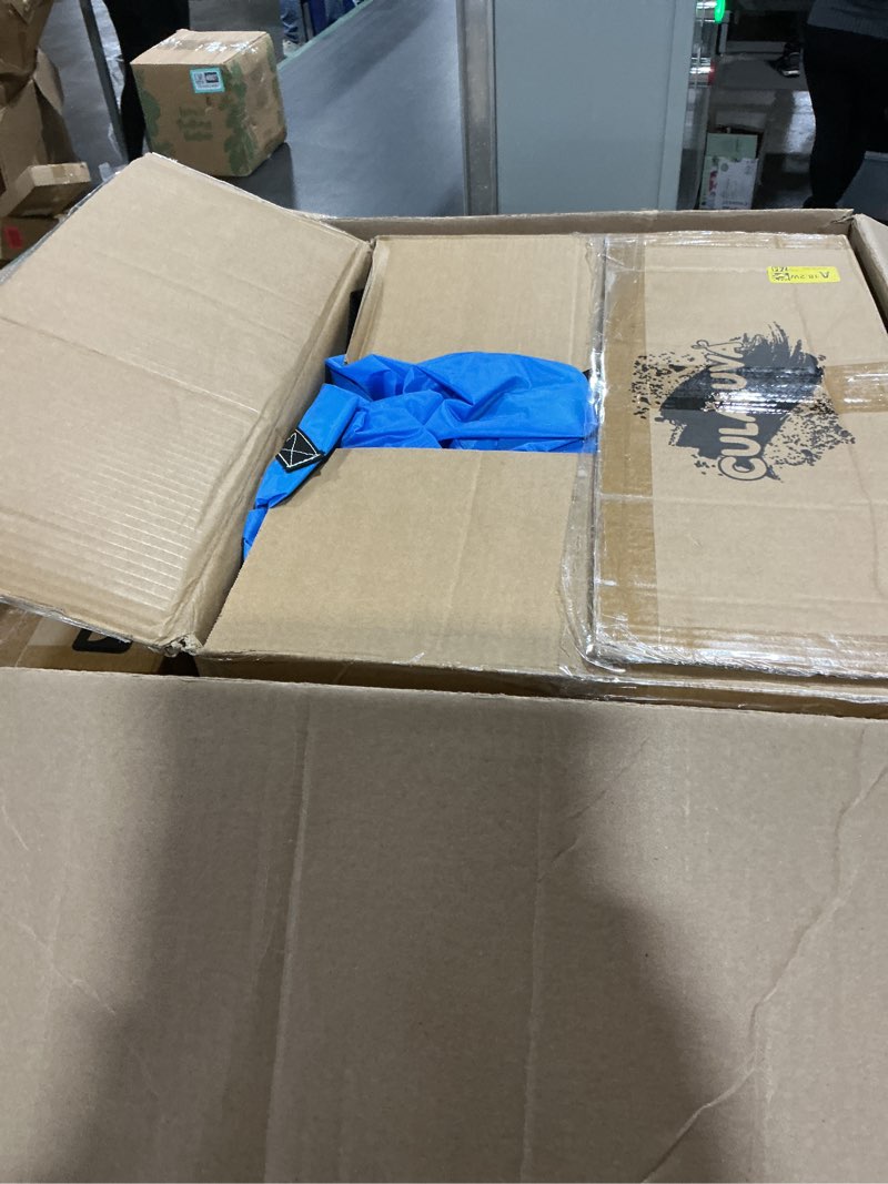 Condition photo showing Good Condition for Culaluva Inflatable Bounce House: Bouncy Castle 2-in-1 with Slide for Kids Aged 3-6 - with 370W Blower & Storage Bag - Indoor Outdoor Play Race Car