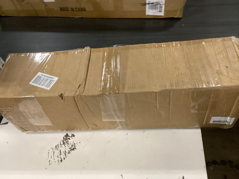 Condition photo showing New/Like New for van ladder roof racks, universal cargo roof rack?trailer ladder rack shelf?ladder shelves for truck,adjustable length 56“-64“, upgraded anti collapse 5-section 2 bars and 800 lbs load capacity white 2 pcs