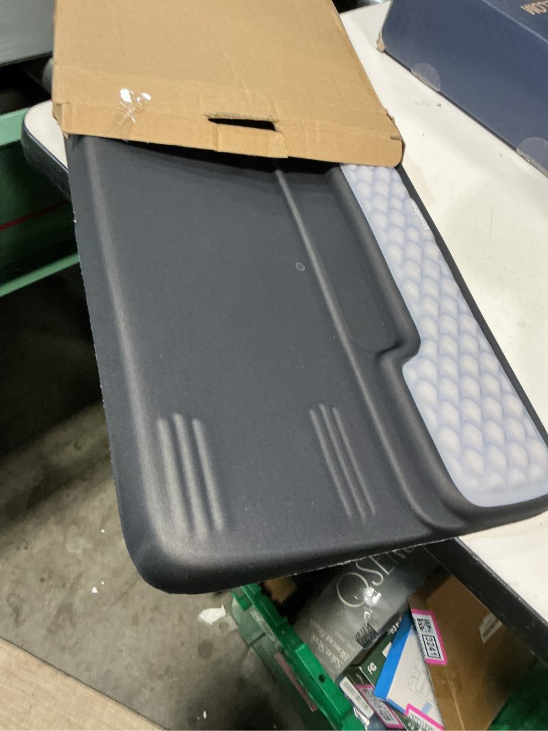 Condition photo showing Good Condition for vaydeer wrist rest with keyboard stand, computer wrist support pad, ergonomic keyboard riser holder lift tray with wrist pad, soft memory foam desk cushion, palm arm hand typing for office home gift diamond pattern black and gray