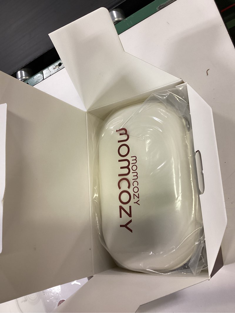 Condition photo showing As Is for Momcozy M5 Hands-Free Wearable Breast Pump, Double-Sealed Flange for Baby-Like Comfort, 3 Modes & 9 Suction Levels, Portable Electric Pump – 24mm, 2-Pack Cozy Red