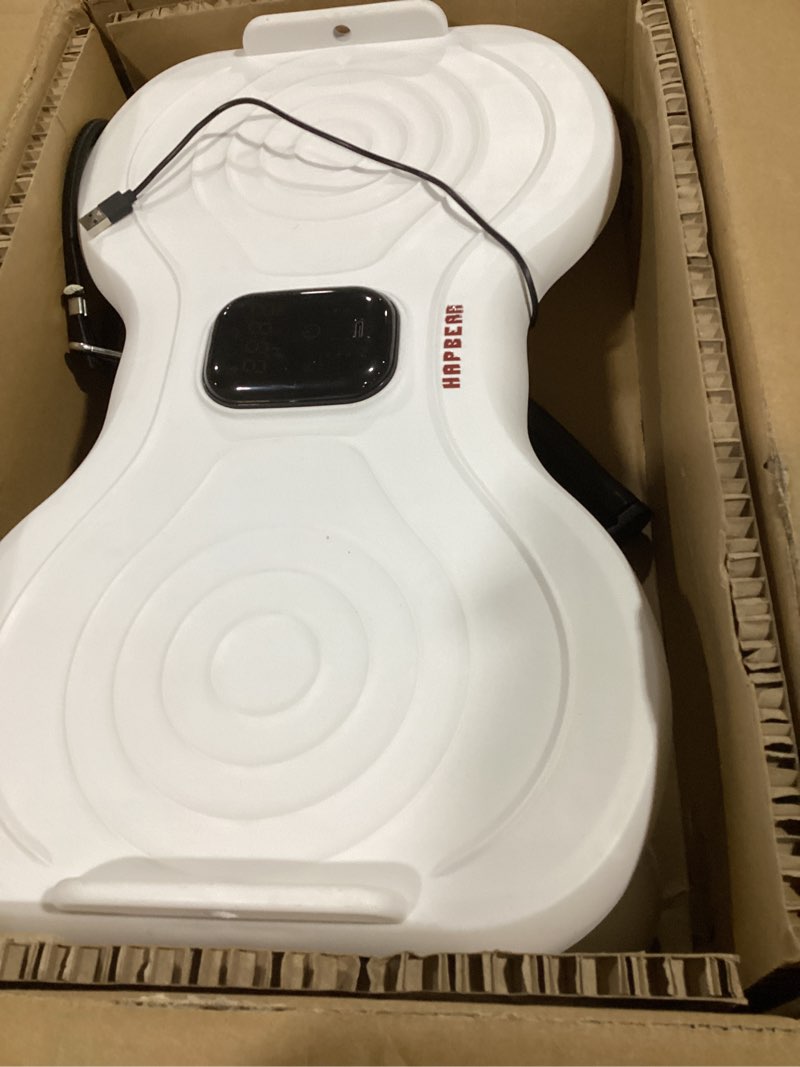 hapbear waist twister machine with lcd display, 330lbs capacity - noiseless ab workout board for cor