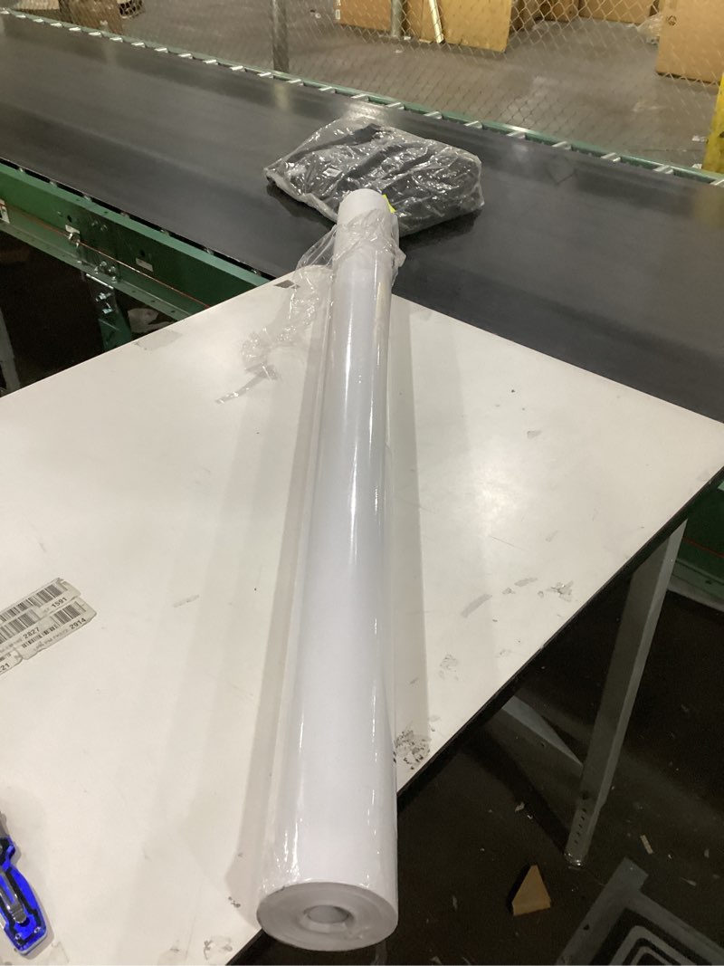 white roll of paper