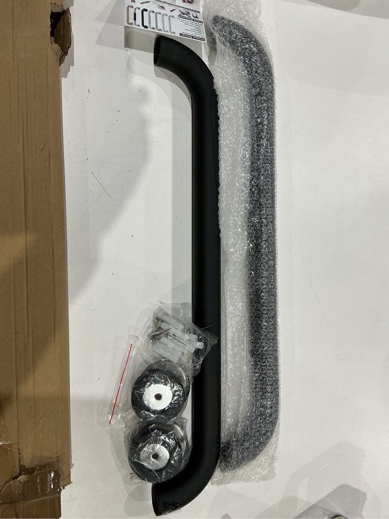 Condition photo showing As Is for peened grab bar