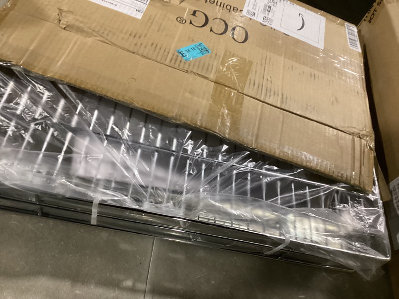 Condition photo showing Good Condition for ocg pull out cabinet organizer (12" w x21 d), pull out shelves for kitchen cabinets, slide out drawers for base cabinet organization in kitchen bathroom pantry, bottom mount, chrome finish 12"w x 21"d, 1 tier