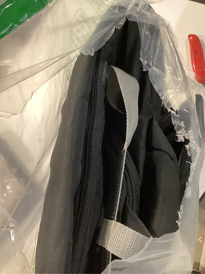 Condition photo showing Good Condition for yorepek padded car seat travel bag for airplane, fits for doona car seat stroller with isofix base, infant car seat bags with lockable zipper, foldable gate check stroller backpack for baby travel black