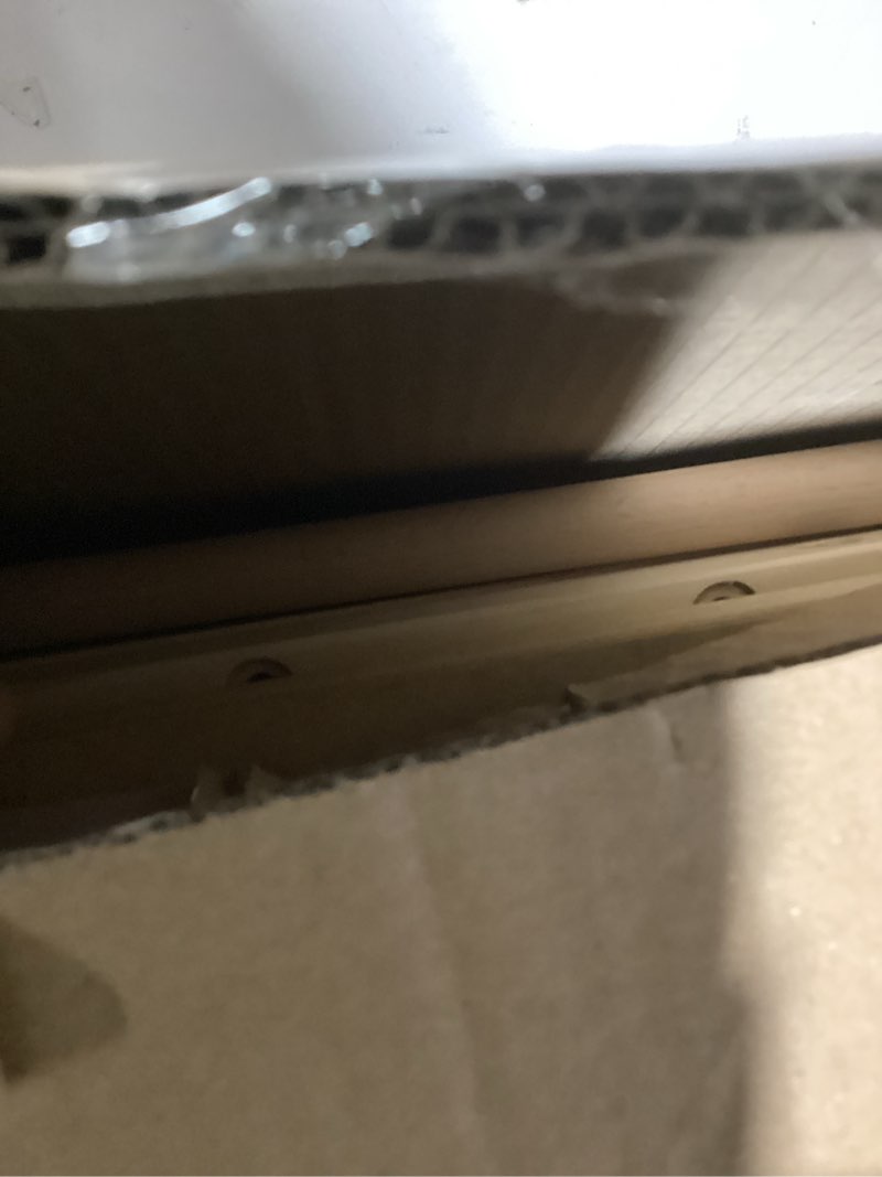 Condition photo showing New/Like New for Melissa & Doug Deluxe Wooden Art Easel for Kids with Dry-Erase Board, Chalkboard & Drawing Paper Roller, Folding Double-Sided Toddler Easel, Preschool Learning Toys for Girls & Boys Ages 3+ MAIN