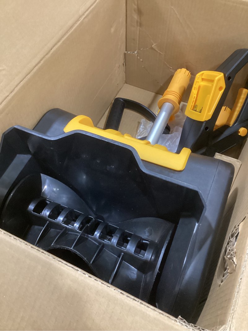 Condition photo showing Good Condition for Cordless Snow Shovel Compatible with DeWalt 20V MAX Battery (Tool Only), 11" Lightweight Electric Snow Blower with 20FT Max Throw & Adjustable Handle, Snow Thrower for Driveway, Deck, Patio & Steps