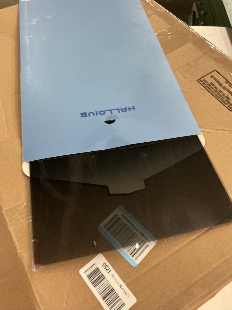 Condition photo showing Good Condition for Computer Privacy Screen 24 inch, Removable 16:9 Aspect Ratio Widescreen Laptop Monitor,Eye Protection Anti Glare Blue Light Slide Mount Tabs Cover Screen Protector for Privacy Screen Filter 24 inch
