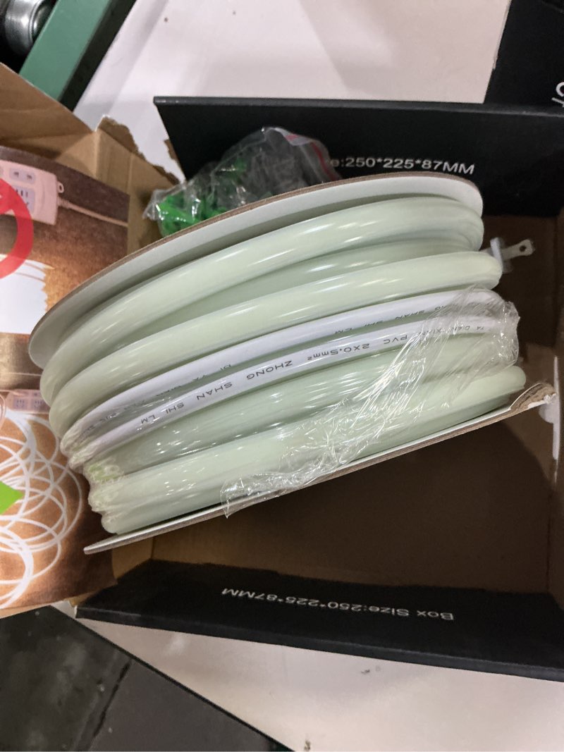 Condition photo showing Good Condition for benlun ac 110v cob led strip lights outdoor waterproof 65.6ft, green super bright 200w led rope light, ip65 flexible cuttable, for bedroom garden commercial house gaming room decor
