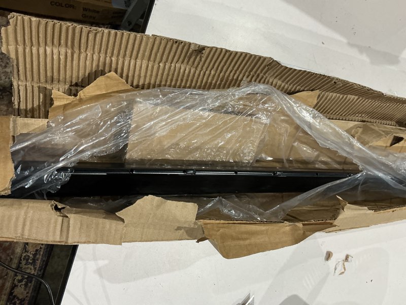 Condition photo showing Good Condition for 10 pack metal fence posts, 5ft heavy duty u-post, black garden stakes, no-dig post anchors for wire fences, temporary fencing, electric fence, and corner support 5ft-10p black