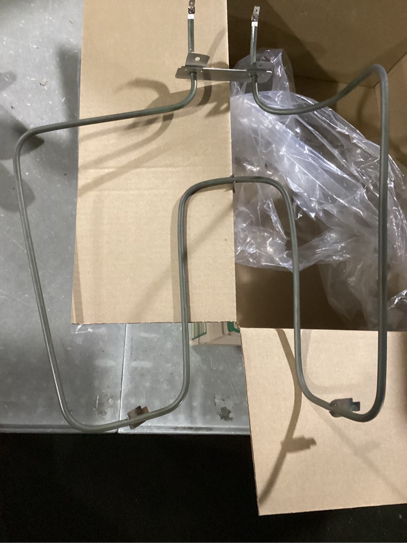 Condition photo showing As Is for wb44k10005 wb30x46987 oven bake element compatible with ge hotpoint rb526h3ww rb757bh1wh rb787wh1ww, wb44k10001 range heating element replace ps249238 ap2030964 824269 ap7216188 pd00001066