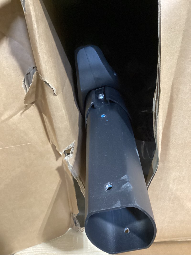 Condition photo showing Good Condition for allen + roth 11-ft aluminum navy slide-tilt cantilever patio umbrella with lights with base
