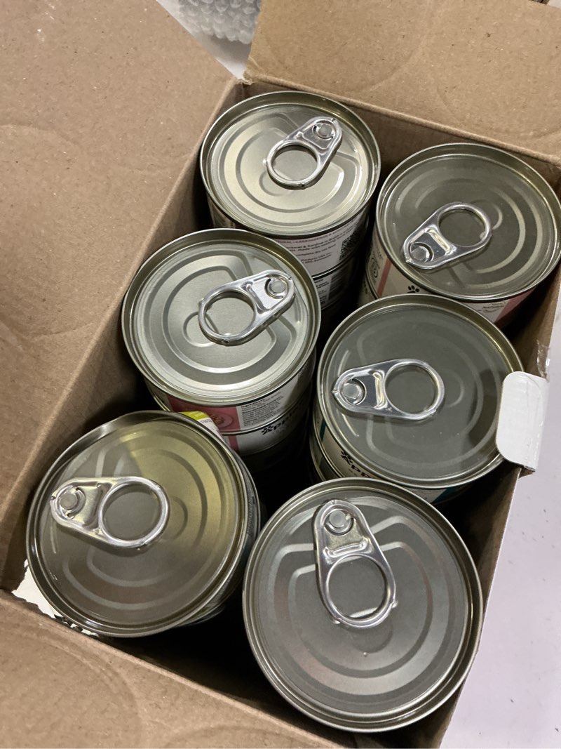 Condition photo showing New/Like New for best hy-13/feb/2029) applaws natural wet canned cat food, limited and natural ingreidents, high protein with no artificial additives, fish selection in broth (36 x 2.47oz cans) fish variety 2.47 fl oz (pack of 36)