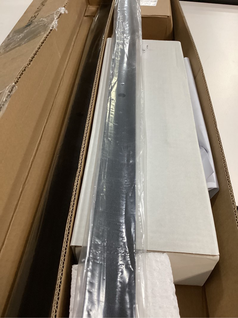 Condition photo showing Good Condition for SMARTSTANDARD 6.8 FT Heavy Duty Sturdy Sliding Barn Door Hardware Kit, Black, (Whole Set Includes 1x Pull Handle Set & 1x Floor Guide) Fit 36\"-40\" Wide Door Panel (I Shape Hanger)