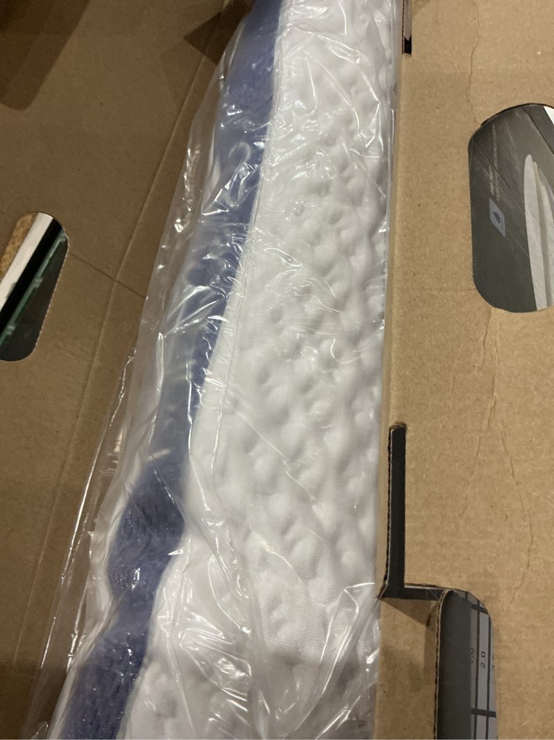 Condition photo showing As Is for bedgear balance performance pillow – 2.0 - moisture wicking bed pillow for all sleep positions - medium firmness bed pillow - washable removable cover – 20" w x 26" l x 5.75" h hourglass pattern size 2.0