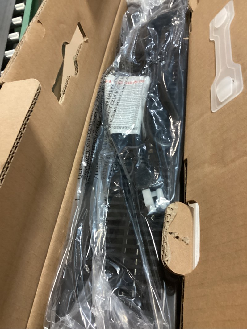 Condition photo showing New/Like New for BREEZEHEAT Portable Electric Heater-1500W Convection Panel Heater with Fan & ECO Mode, Quiet Heating for Whole Room w/LED Digital Display, Adjustable Temp, Timer, Touch Screen, Remote Control, Black