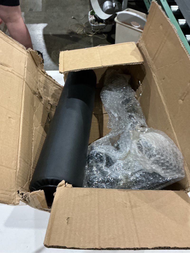 Condition photo showing As Is for marlang single leg squat roller for rack power 1 / 26mm hole, black