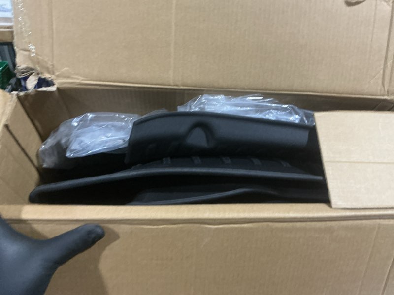 Condition photo showing Good Condition for floor mats for 2025 2026 tesla model y juniper, 8pcs all weather full set cargo liners accessories, 3d tpe odorless floor mat trunk frunk rear mats for 5-seater(not fit 7seat and standard) 25-26 model y juniper