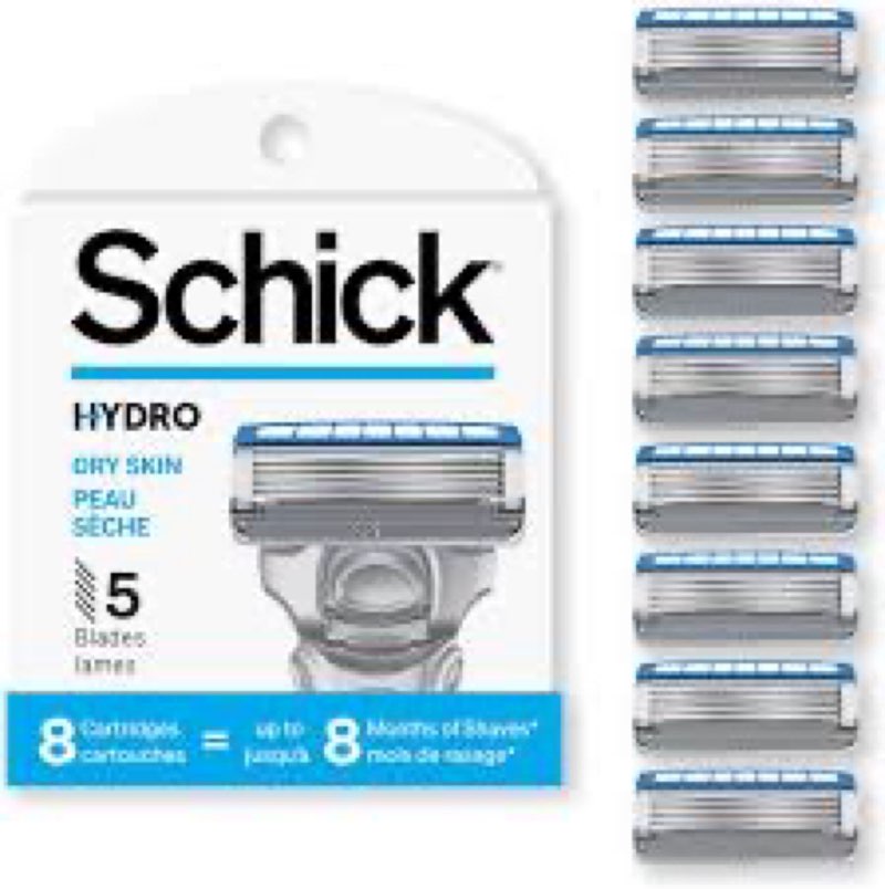 Schick razor pack of 8