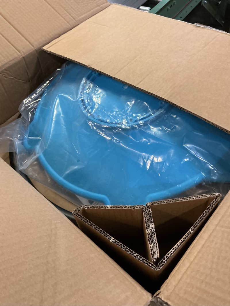 Condition photo showing Good Condition for Turtle Spinning Chair for Autistic Kids – Sensory Spinning Toy, Spin Chair for Kids Autism, Sensory Swivel Seat for Balance, Coordination, Focus & ADHD Support, Autism Sensory Products (Blue) Turtle / Blue