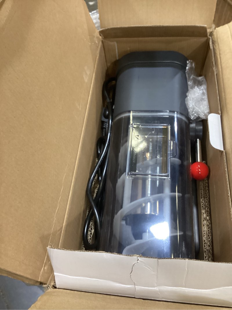 Condition photo showing Good Condition for bkppm slushie machine: no ice needed slushy machine for home, 6 preset, real-time temp display, auto-clean | frozen margaritas, cocktails, frappés, ice cream, smoothies, milkshakes,summer parties gray