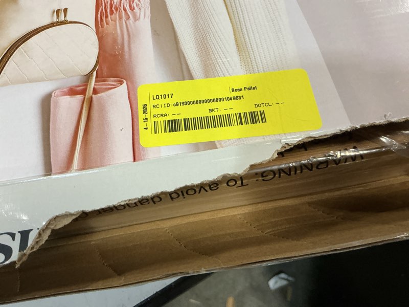 Condition photo showing New/Like New for better homes & gardens bamboo 3 tier shoe rack for 9 pairs shoe, 28.66 in wx 13.18 in dx 23.8 in h