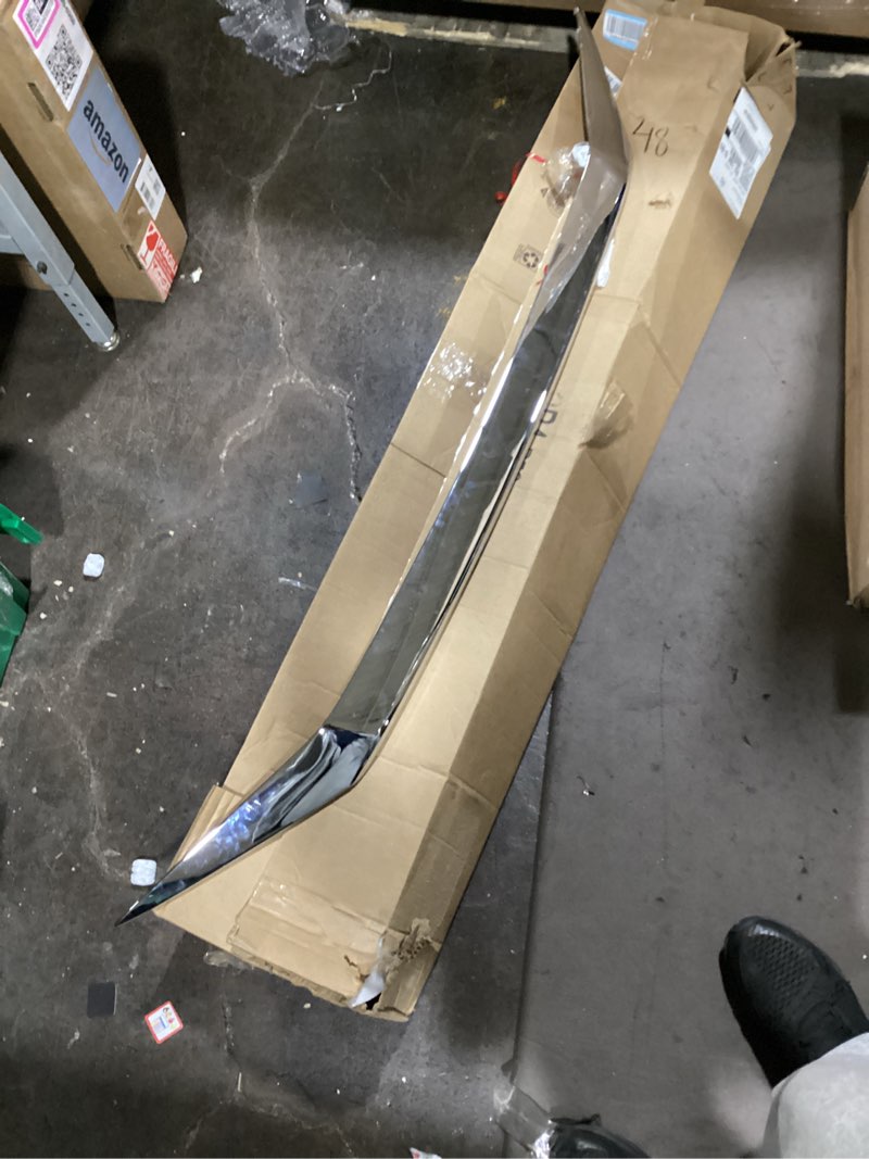 Condition photo showing New/Like New for Front Grille Cover Compatible With Mazda CX90 CX-90 2024 2025 2026 Front Hoop Bumper Grille Frame Trim Exterior Car Accessories ABS 1PCS(Glossy Chrome Style)