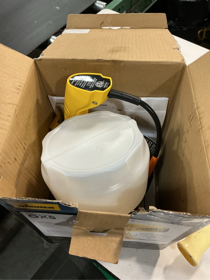 Condition photo showing Good Condition for wagner control spray qx5 corded electric handheld hvlp paint sprayer (compatible with stains)