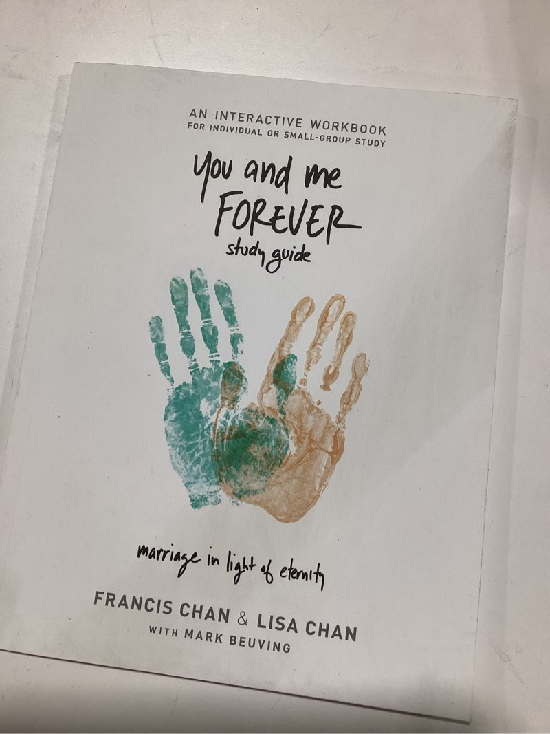 Condition photo showing New/Like New for You and Me Forever Study Guide: Marriage in Light of Eternity