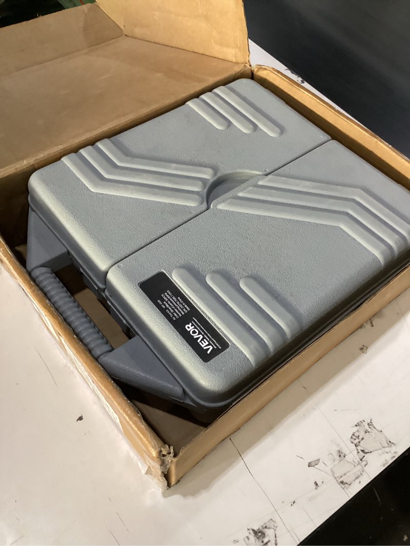 Condition photo showing As Is for VEVOR 50 Pieces Pro Air Tool and Accessories Kit - 1/2" Air Impact Wrench, 3/8" Ratchet Wrench, 4500