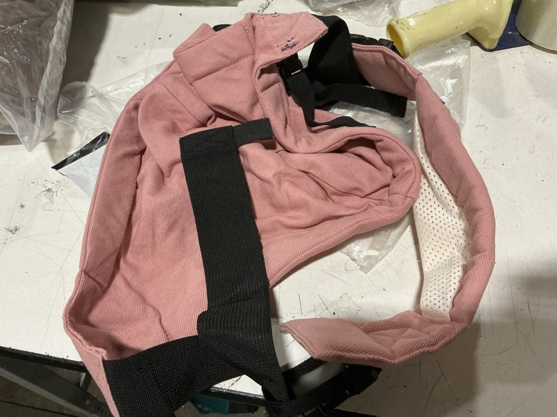 Condition photo showing Good Condition for toddler carrier sling carry for 8-40lbs, adjustable baby carrier sling one size fit all, hip seat newborn baby carrier breathable & ergonomic design, pink