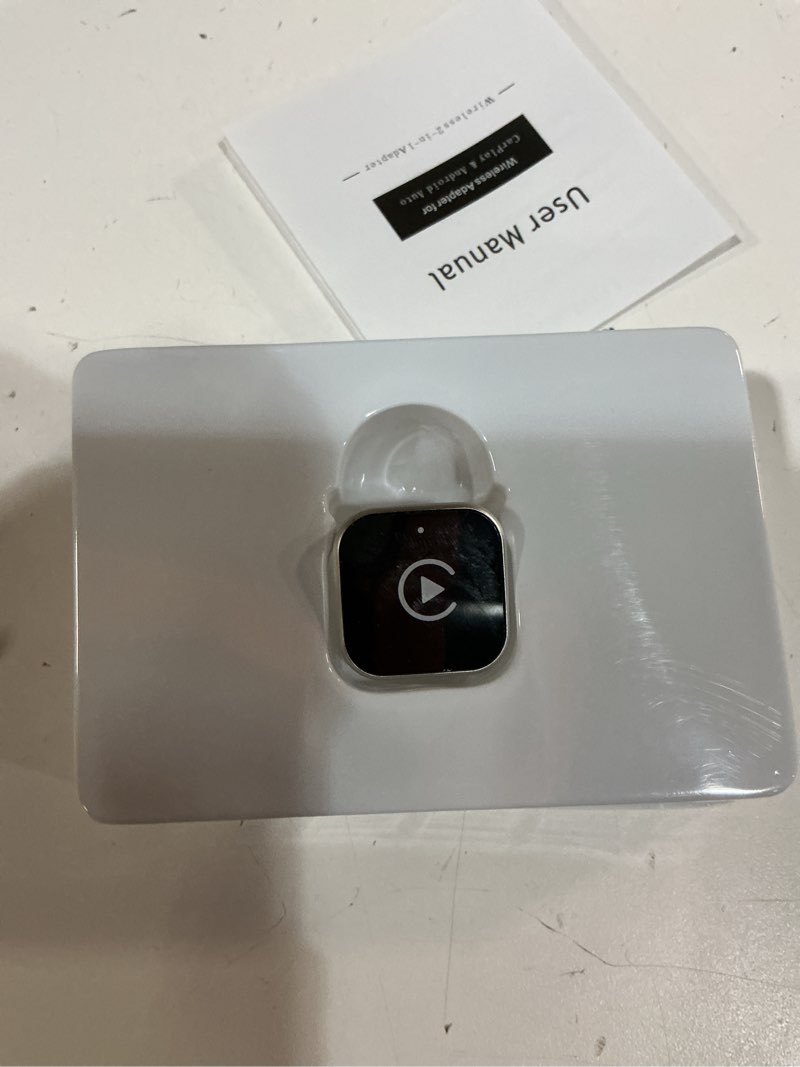 Condition photo showing Good Condition for 2026 upgraded wireless carplay adapter - fast auto-connect, stable connection, mini size plug & play adapter for iphone & android auto compatible cars