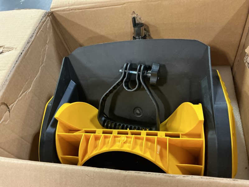 Condition photo showing Good Condition for Electric Snow Shovel for Dewalt 20V Max Battery, 11" Brushless Snow Blower with Adjustable Handle, Max 26 FT Snow Thrower, Cordless Snow Shovel 20V for Driveway, Sidewalk, Patio, Deck (No Battery)