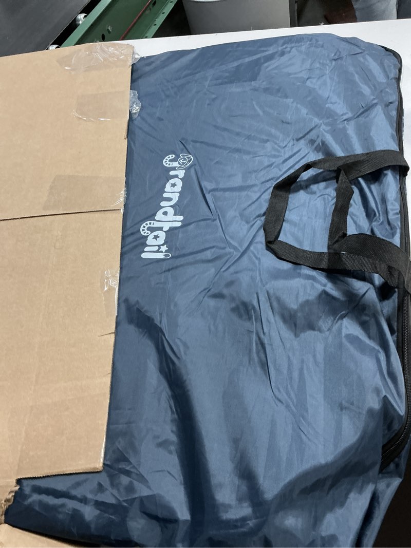 Condition photo showing Good Condition for Dog Playpen, Pet Playpen, Portable Cat Playpen, Foldable Puppy Playpen Exercise Kennel Tent with Carry Case Collapsible Bowl,Water-Resistant Shade Cover for Indoor Outdoor Travel ?Bule,Medium #2 XL 55"Lx 55"W x 30"H