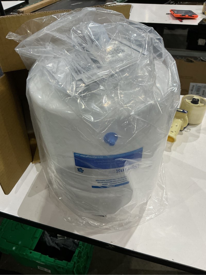 Condition photo showing Good Condition for ispring t55m 5.5 gallon residential pre-pressurized water storage tank for reverse osmosis (ro) systems , white 5.5 galloms