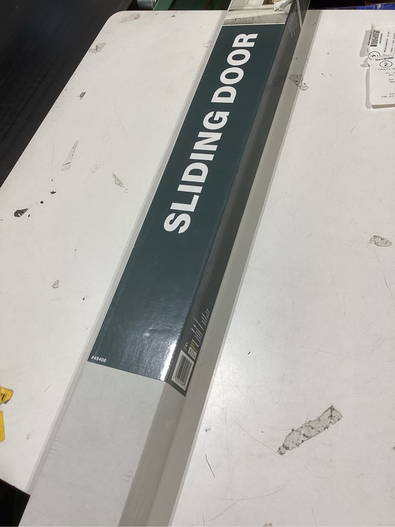 Condition photo showing Good Condition for M-D 8 -Piece 72-in Bi-pass door Sliding Closet Door Track kit