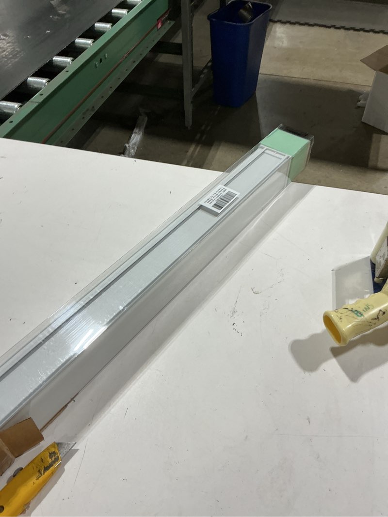 Condition photo showing Good Condition for aosky linen roller blinds shades for indoor windows pull down cordless blackout black out window shade 46 inch blinds for home white 46"w x 72"h white?aluminum cover?