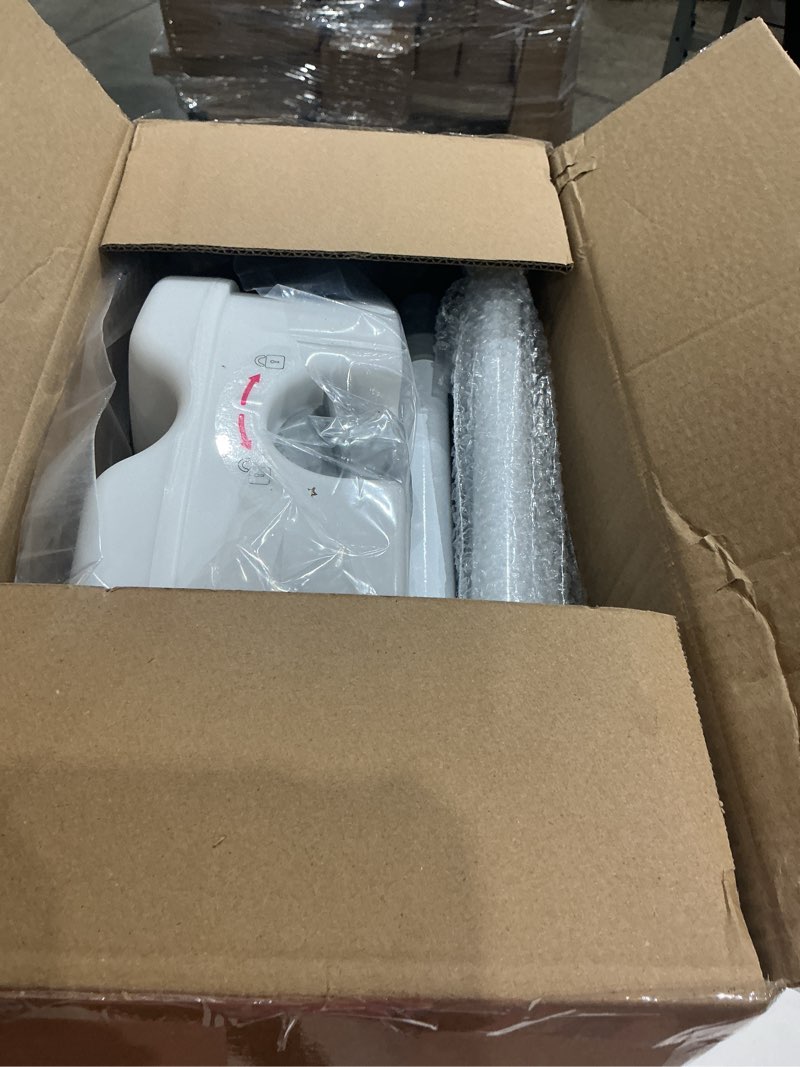 Condition photo showing Good Condition for raised toilet seat with handles for elderly - toilet seat risers for seniors with adjustable padded arms - elevated toilet safety seat for standard or elongated commode