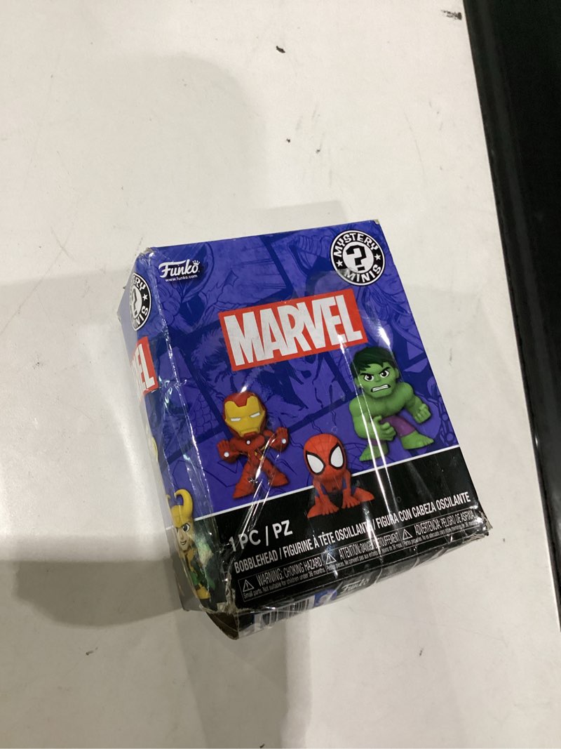 Condition photo showing Good Condition for funko mystery mini - marvel heroes - 1 of 12 to collect - styles vary - collectable vinyl figure - gift idea - official merchandise - for kids & adults - marvel fans - mini figure for collectors