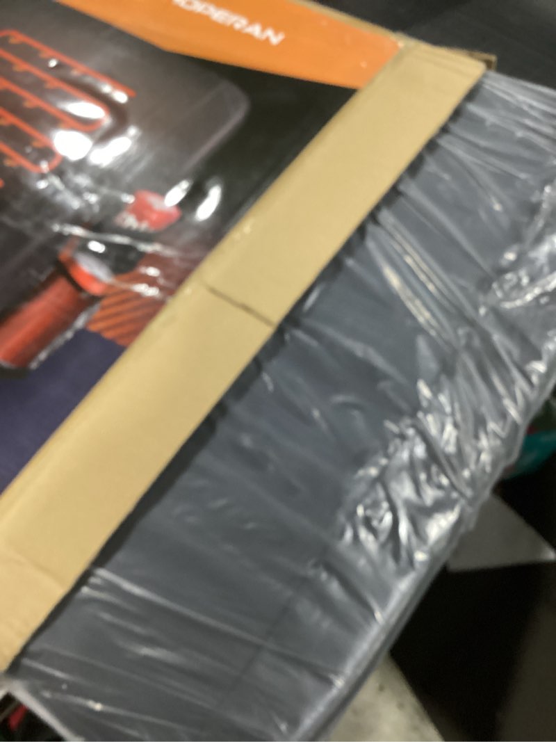 Condition photo showing New/Like New for HOPERAN Heated Stadium Seats for Bleachers with Back Support and Wide Cushion, Extra Portable Bleacher Seat Foldable Stadium Chair, USB 3 Levels of Heat, 5 Pockets for Outdoor Camping Games Sports 1pc Black 25"