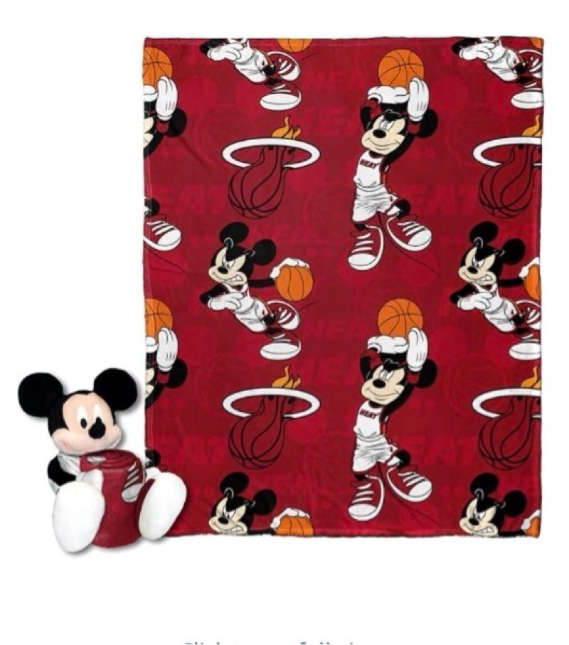 northwest ncaa georgia bulldogs character hugger pillow & silk touch throw blanket set, 40" x 50", mickey mouse