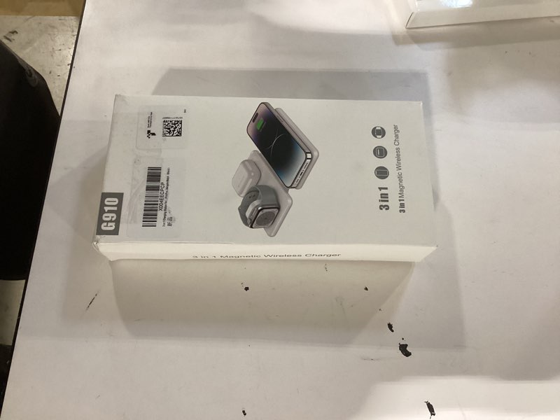 3 in 1 Charging Station for Apple,Travel Charger for Multiple Devices for iPhone,Foldable Magnetic C