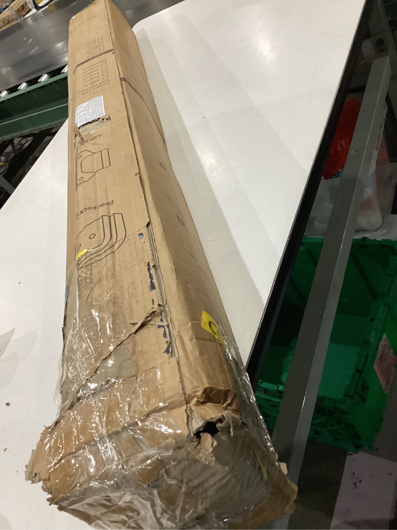 Condition photo showing As Is for black mesh partition 698cm 